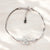 Daisy Bloom Silver Bracelet with Zircon Petals