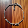 Elegant Sterling Silver Beaded Anklet – Dual Chain Design