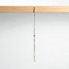 "Lustrous Love Sterling Silver Heart Anklet"