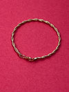 Classic Twisted Gold-Tone loose kada
