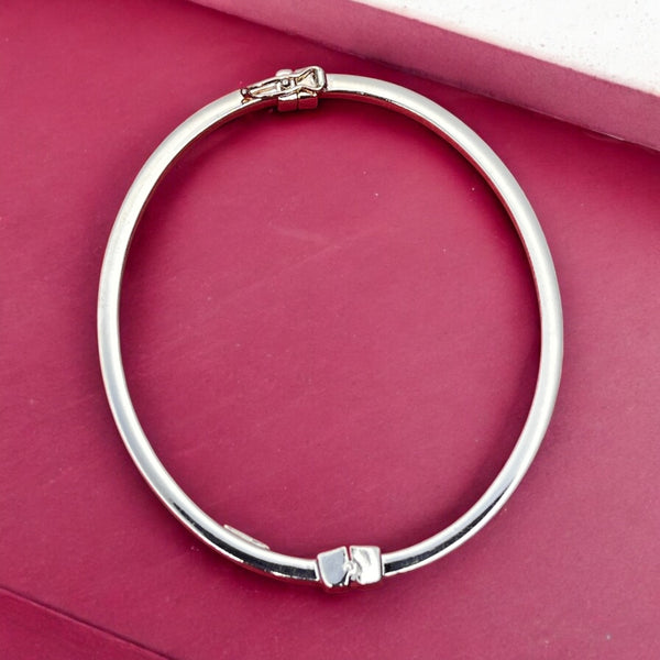 Sleek Silver Minimalist kada