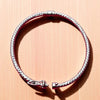 Textured Gleam Silver kada