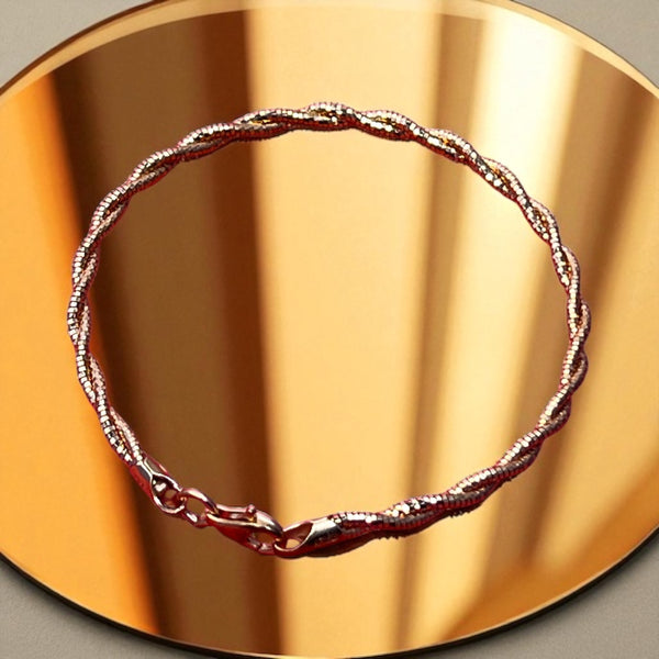 Classic Twisted Gold-Tone loose kada
