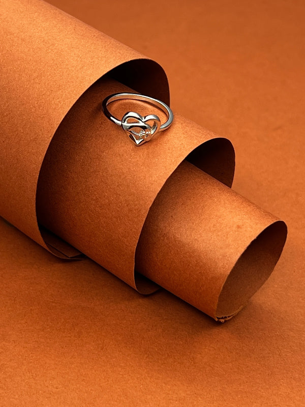 Infinite Love Heart Ring