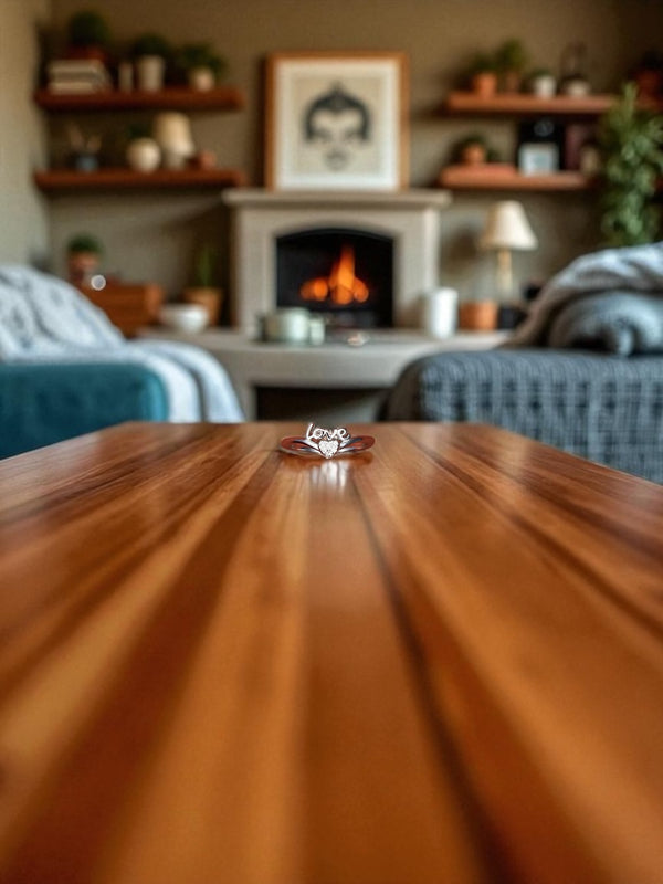 Whispers of Love Silver Ring