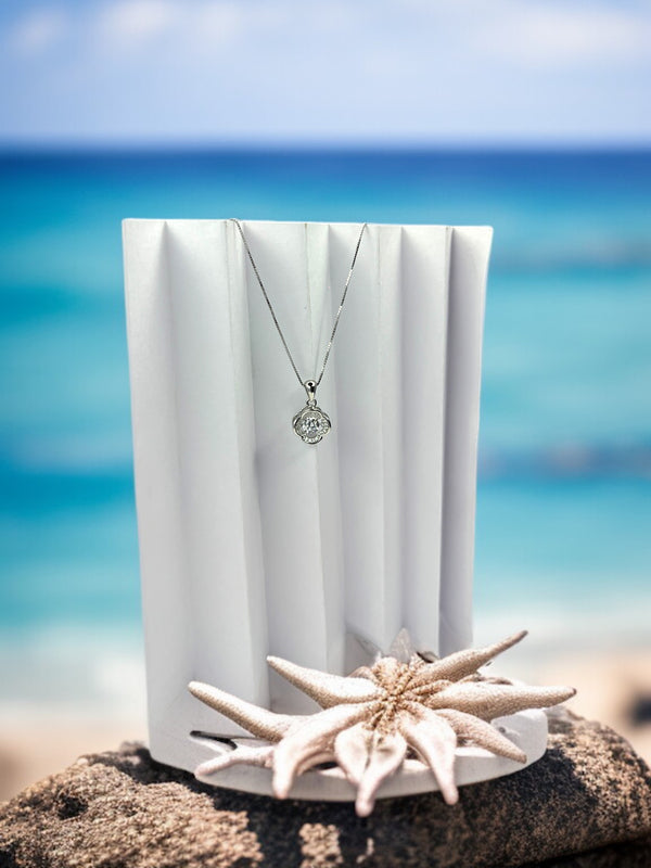 Ocean Whisper Silver Pendant