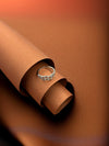 Radiant Skyline Silver Ring