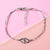 Entwined Hearts Sterling Silver Bracelet