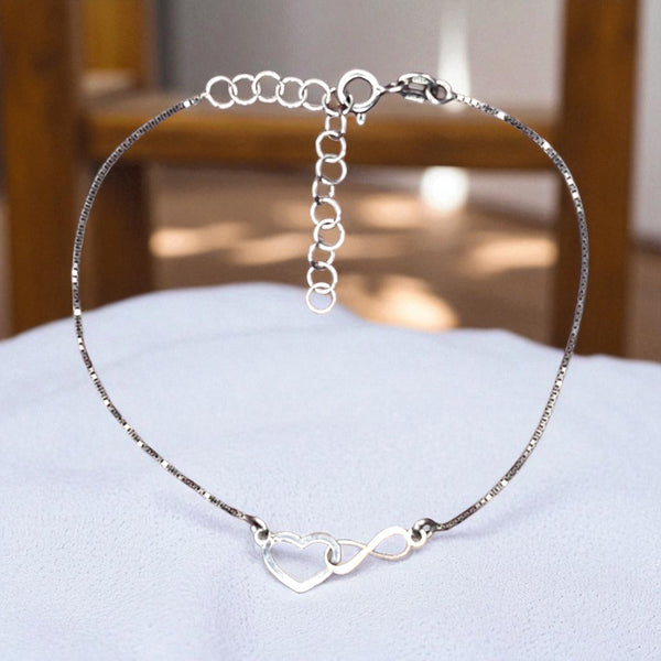 Endless Love Heart & Infinity Bracelet