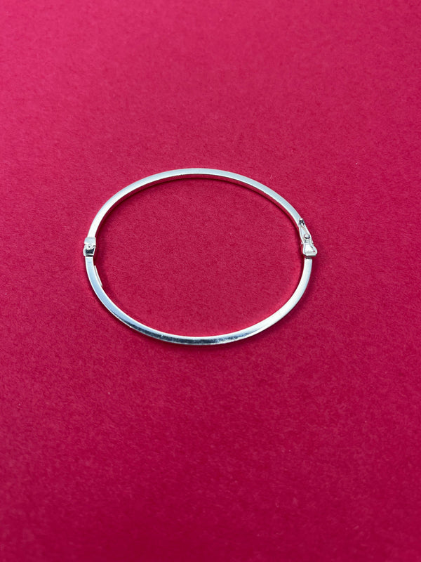 Sleek Sterling Silver Minimal kada