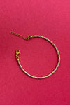 Elegant Twisted Dual-Tone Bracelet