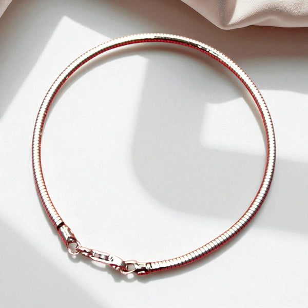 Classic Silver Snake Chain Bracelet