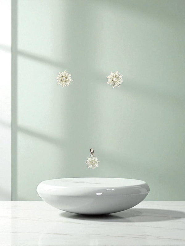 Diamond Frost Bloom pendal Set