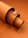 Radiant Blossom Diamond Ring