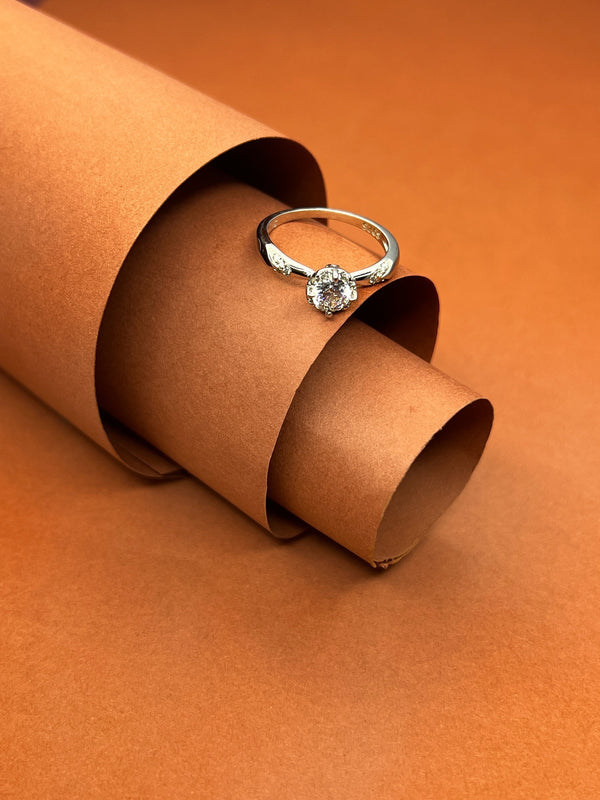 Eternal Gleam Solitaire Ring