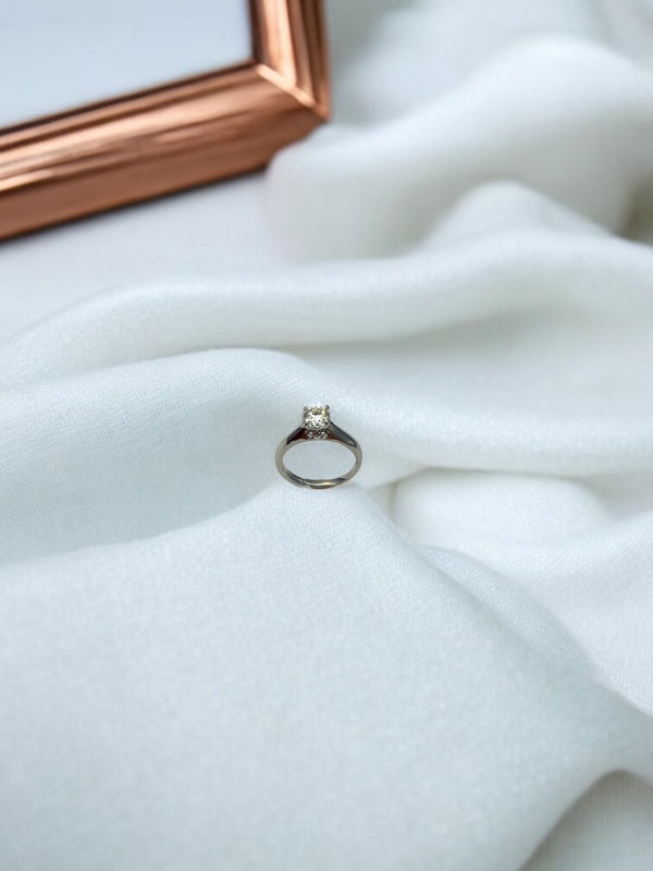 Timeless Grace Solitaire Ring