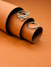 Elegant Princess-Cut Bridal Ring Set with Matching Band